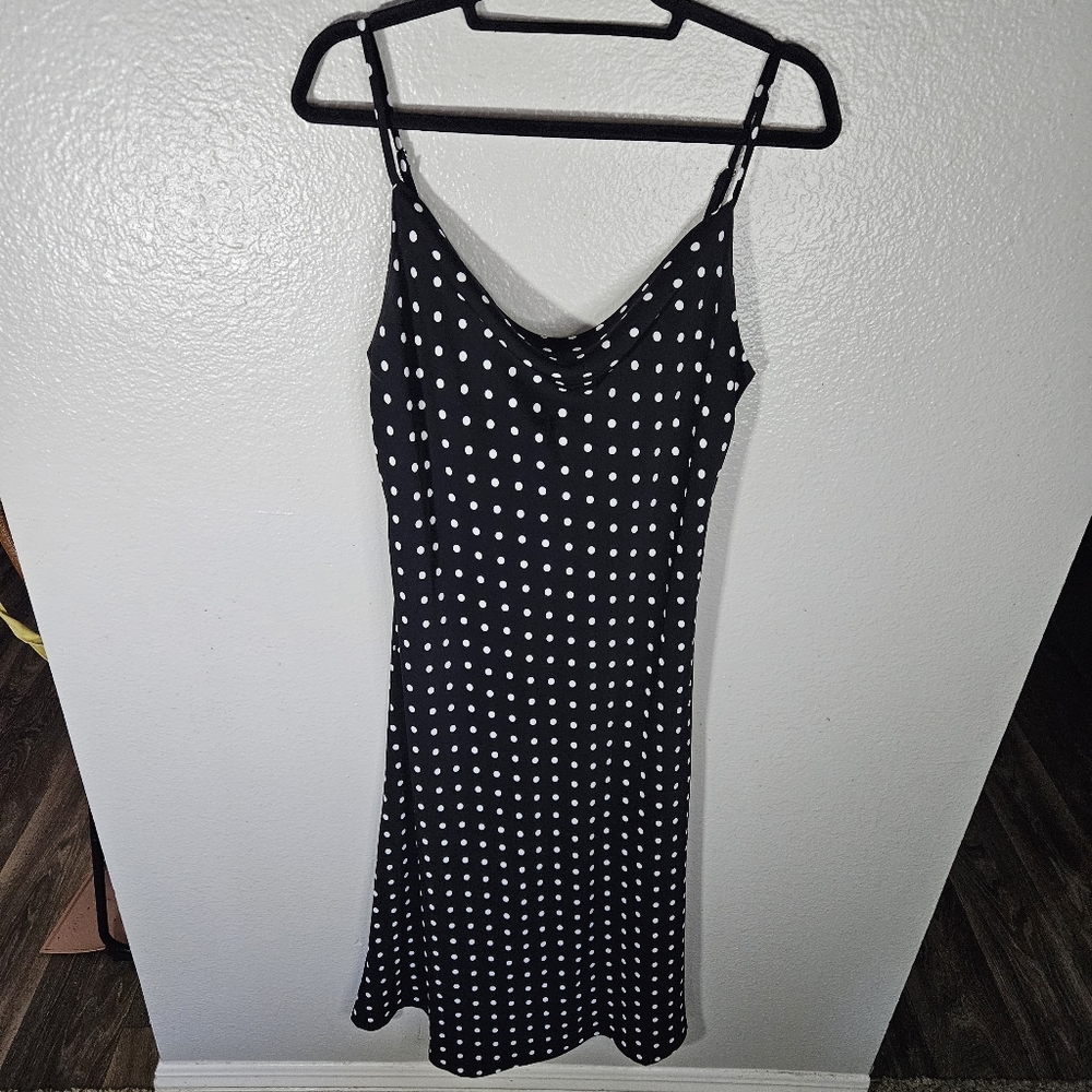 If By Sea Polka-Dot Dress Size L